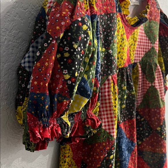 Doen Multicolor Patchwork Blouse - Picture 3 of 9